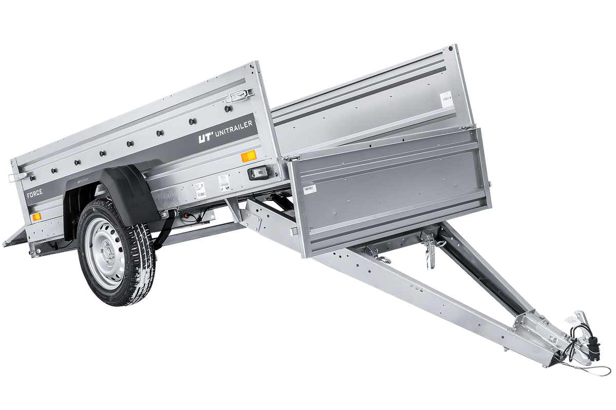 TrailerHafen Force 230/R KIPP – Anhänger 2309×1261 mm, 750 kg zGG