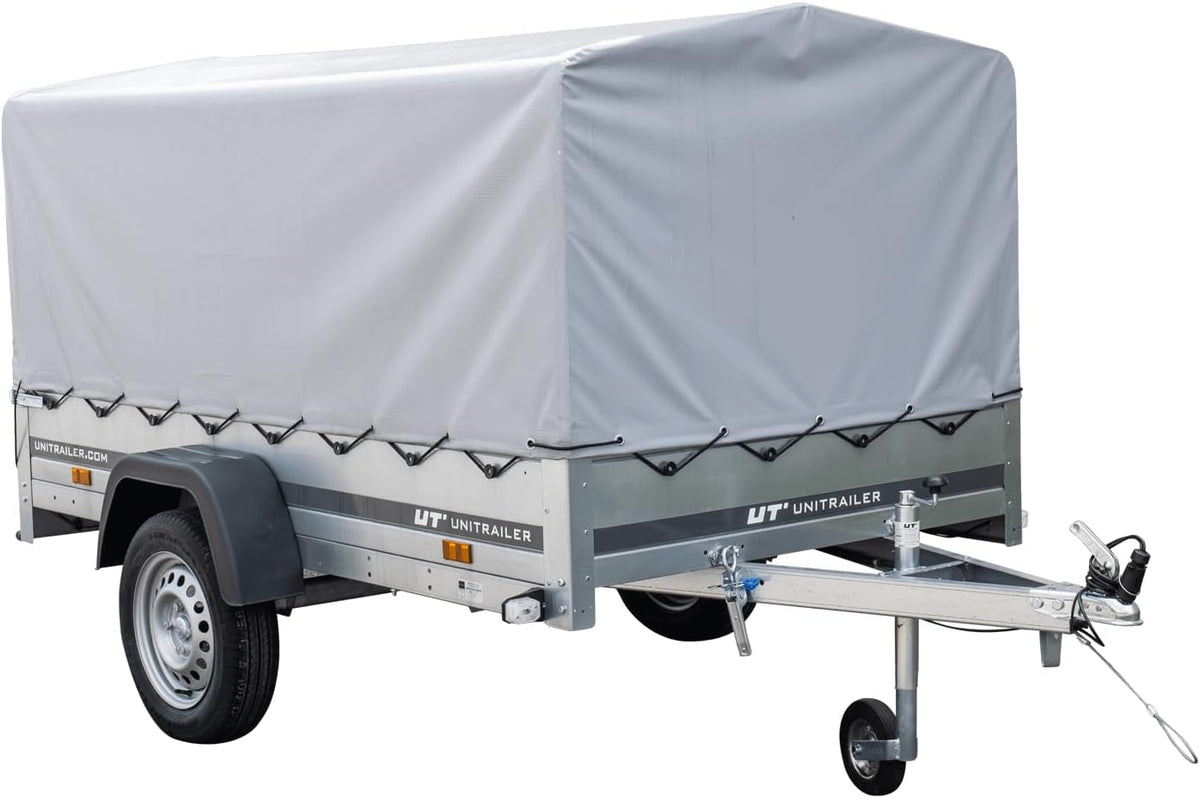 TrailerHafen Garden Trailer 230 Kipp 750 kg – mit Stützrad, Hochplane und Hochspriegel