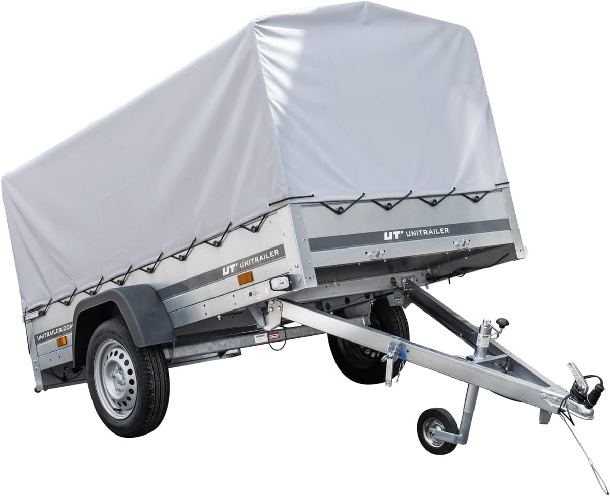 TrailerHafen Garden Trailer 230 Kipp 750 kg – mit Stützrad, Hochplane und Hochspriegel