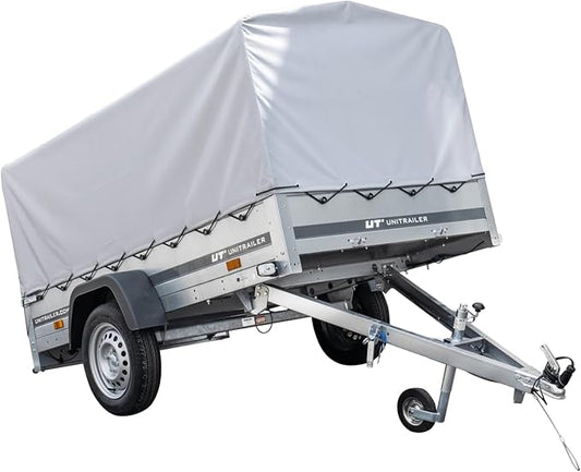 TrailerHafen Garden Trailer 230 Kipp 750 kg – mit Stützrad, Hochplane und Hochspriegel