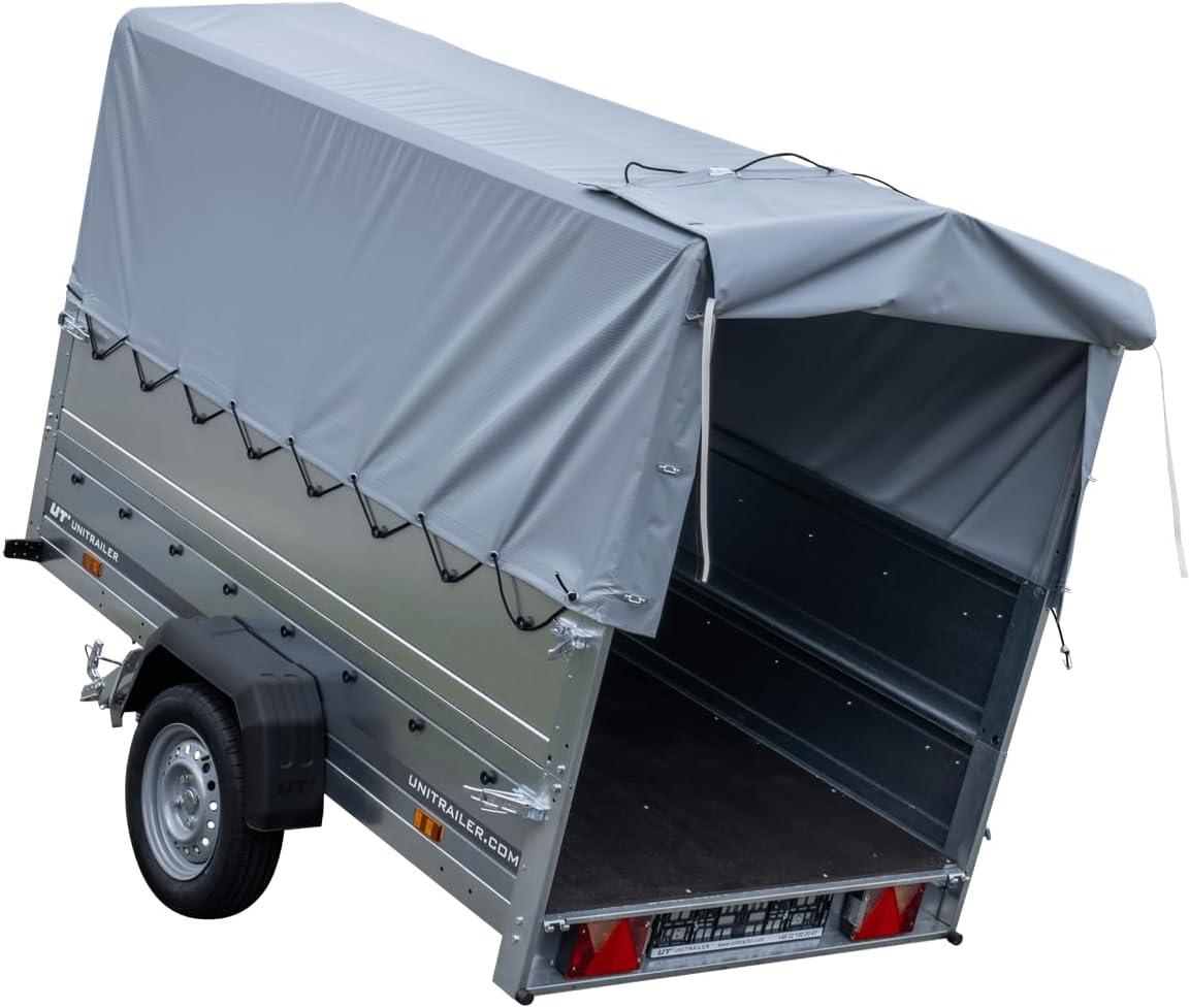 TrailerHafen Garden Trailer 230 Kipp 750 kg – mit Stützrad und 110 cm Hochplane