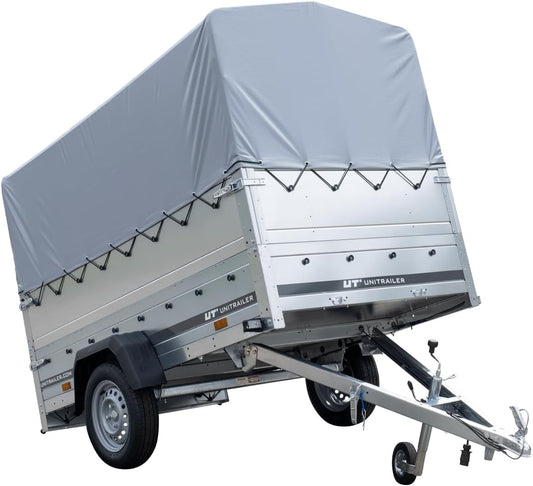TrailerHafen Garden Trailer 230 Kipp 750 kg – mit Stützrad und 110 cm Hochplane