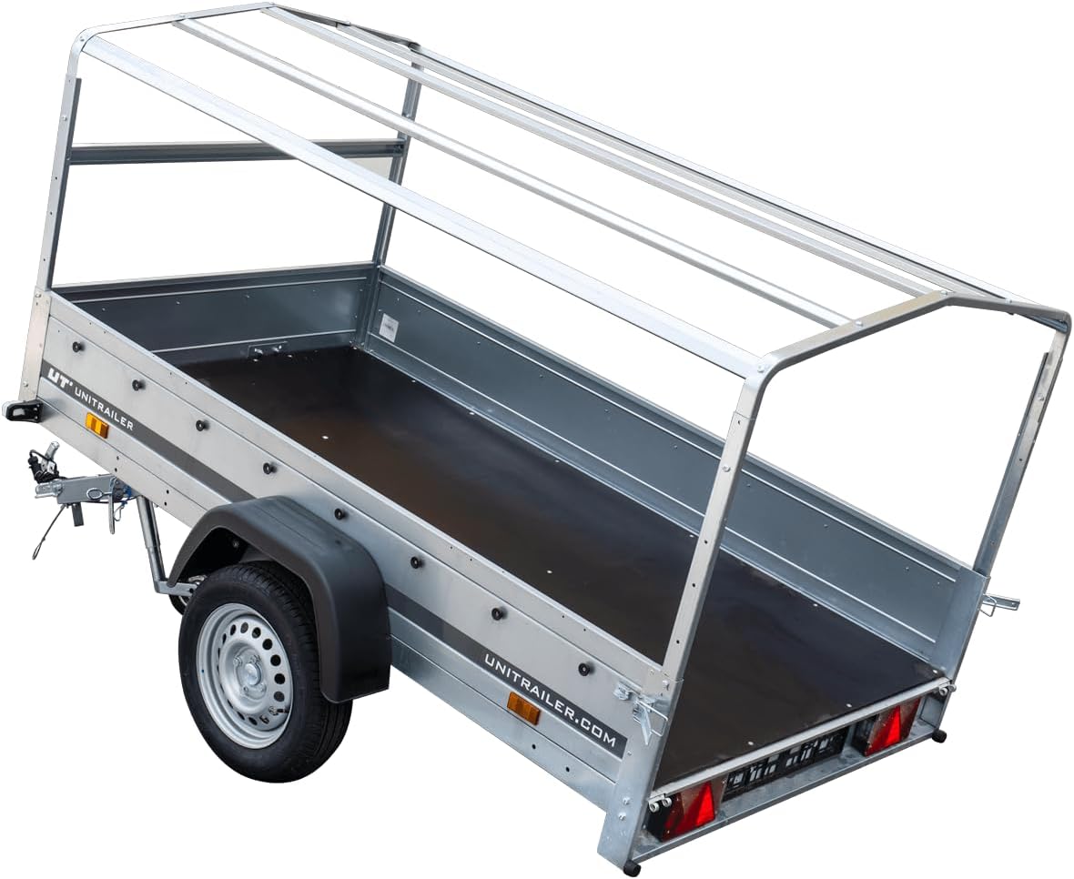 TrailerHafen Garden Trailer 230 Kipp 750 kg – mit Stützrad, Hochplane und Hochspriegel