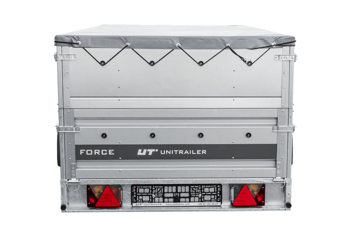 TrailerHafen Force 264/R KIPP – Anhänger 2647×1260 mm, 750 kg zGG