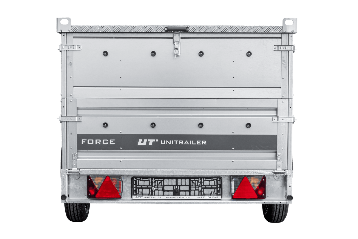 TrailerHafen Force 264/R KIPP – Anhänger 2647×1260 mm, 750 kg zGG